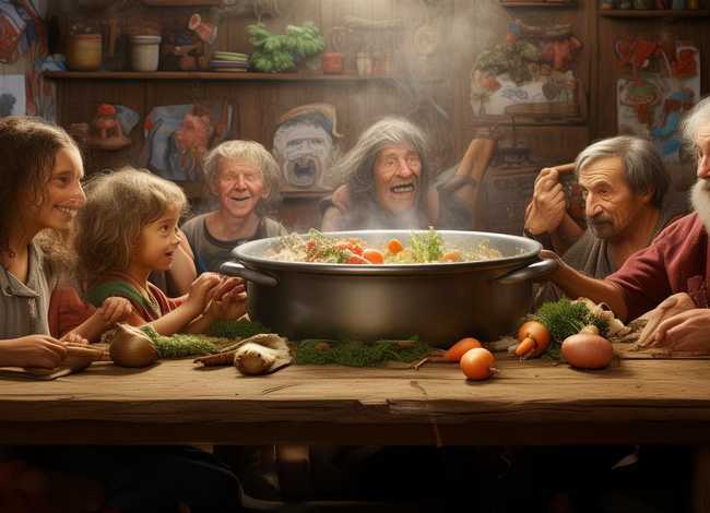 石头汤绘本故事、石头汤绘本故事读后感