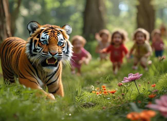 儿童老虎故事完整版 老虎幼儿故事大全文字版