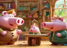 儿童故事音频三只小猪，三只小猪讲故事音频