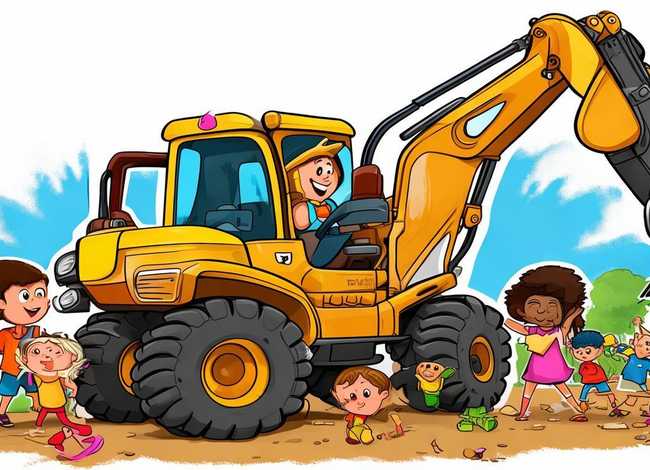 儿童挖土机动画片全集大全 - 儿童挖土机动画片全集大全图片