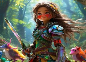 儿童故事自编一个战士的童话 关于一个战士的故事