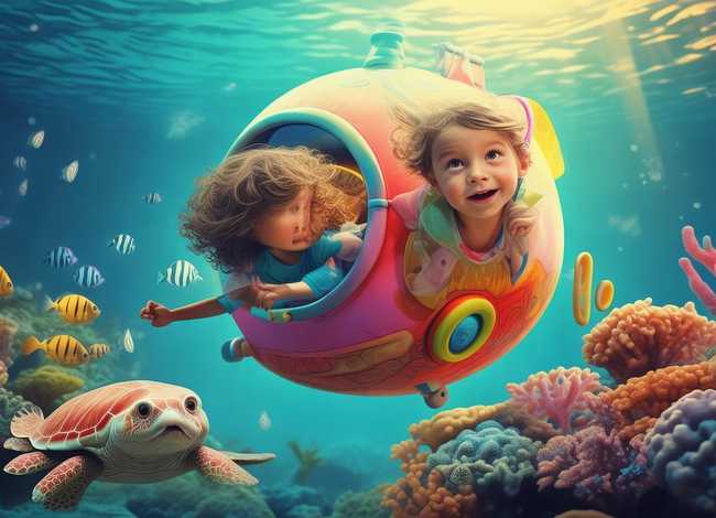 潜艇的故事儿童、潜水艇的故事幼儿 潜艇的故事儿童、潜水艇的故事幼儿