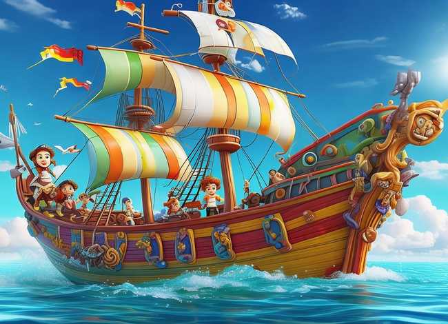 幼儿学习故事海盗船，关于海盗船的幼儿故事