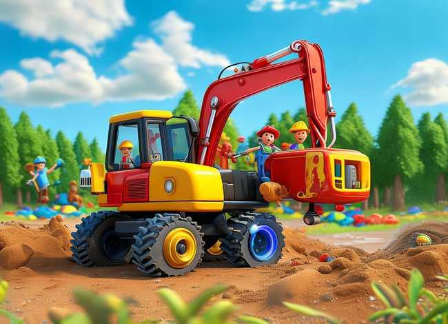 儿童挖掘机动画片全集；儿童挖掘机动画片全集挖土机