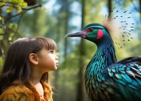 孔雀王的故事儿童、孔雀王后的故事