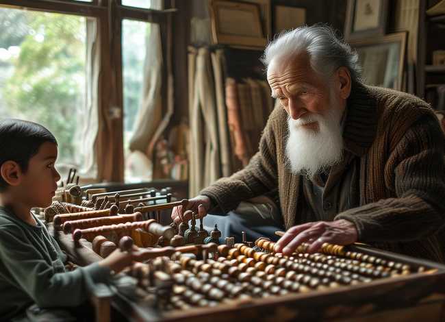 算盘小故事30个字;算盘的数学小故事30字左右 算盘小故事30个字;算盘的数学小故事30字左右