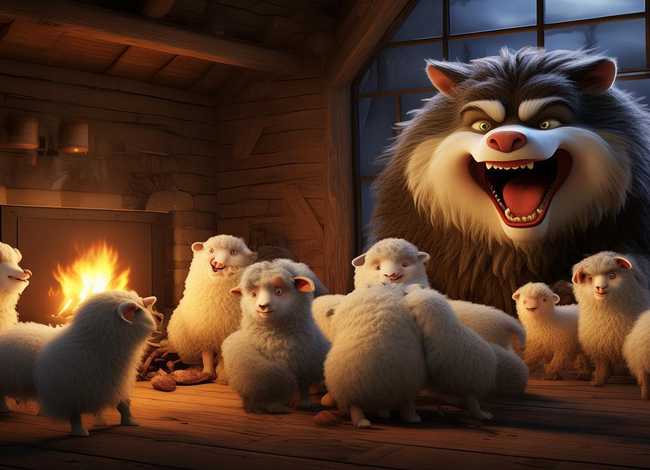 睡前故事大全七只小羊和狼 睡前故事大全七只小羊和狼的故事 睡前故事大全七只小羊和狼 睡前故事大全七只小羊和狼的故事