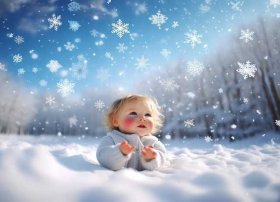 幼儿故事《雪花》 - 幼儿故事《雪花》图片