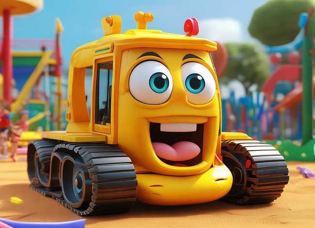 儿童动画片工程车挖掘机 儿童动画片工程车挖掘机爱奇艺