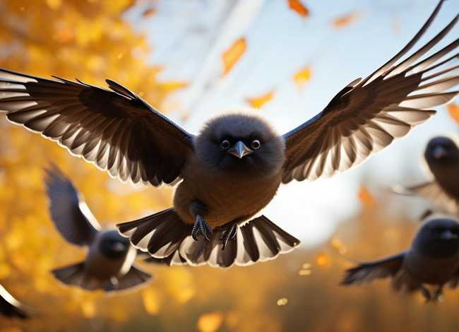 大雁幼儿诗 幼儿简单诗歌大雁飞