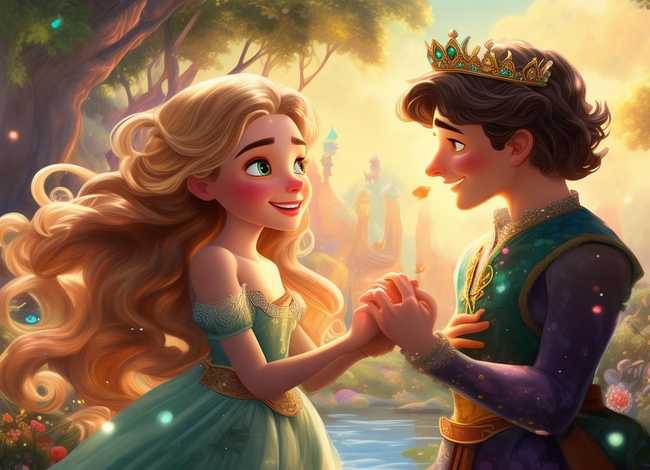 儿童故事公主和王子的故事；幼儿故事公主和王子的故事