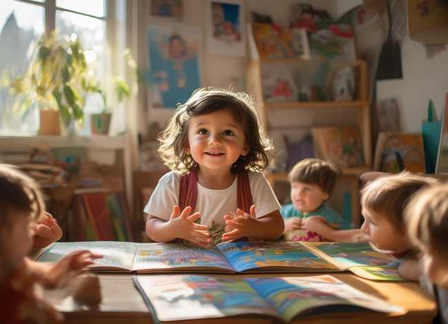 儿童讲故事的视频模板 - 幼儿讲故事的视频