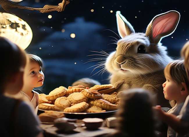 儿童故事月亮被偷吃了 - 月亮被偷吃了故事简介