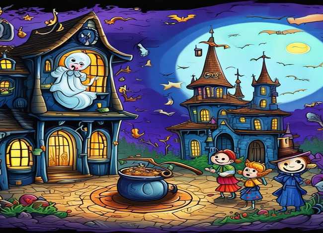 万圣节的童话故事 万圣节的故事书