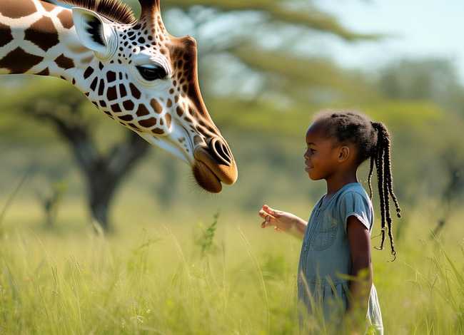 长颈鹿的故事 我和长颈鹿的故事