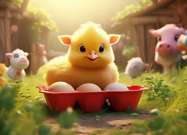 小鸡的儿童故事，关于小鸡的幼儿故事视频