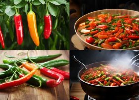 辣椒故事餐饮；蔬菜图说-辣椒的故事