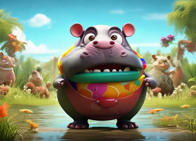 小河马的大口罩故事 - 小河马的大口罩故事表演 小河马的大口罩故事 - 小河马的大口罩故事表演