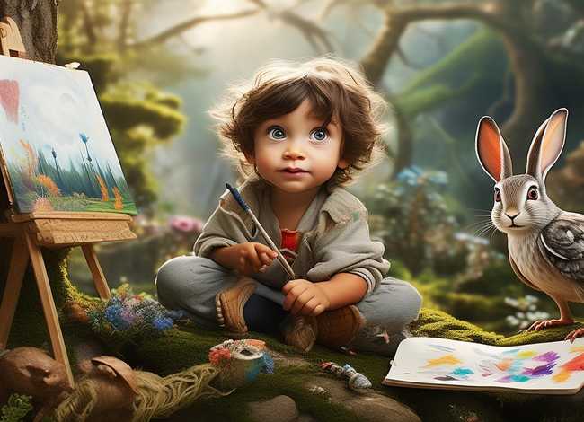 儿童故事配画作品 - 儿童故事配画作品教程 儿童故事配画作品 - 儿童故事配画作品教程