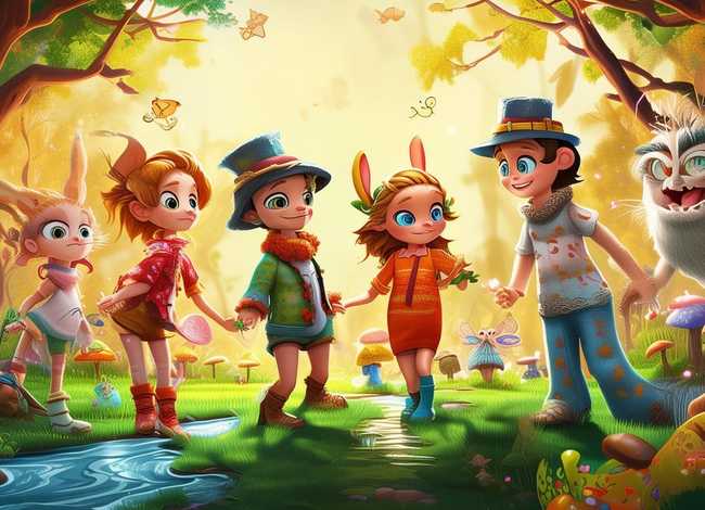 儿童故事大全集5到6岁四兄弟 - 儿童故事4-6岁全集
