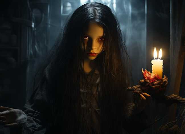 可怕的魔鬼儿童故事、可怕的魔鬼小女孩