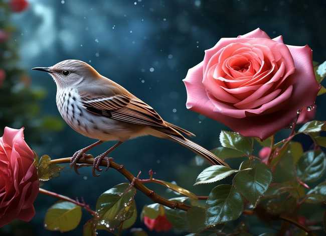 夜莺与玫瑰的故事（夜莺与玫瑰的故事概括50字）
