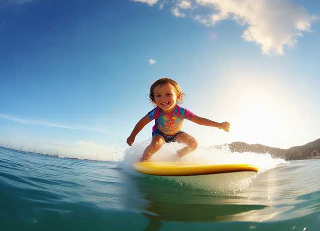 儿童海上冲浪视频（海上冲浪的视频）