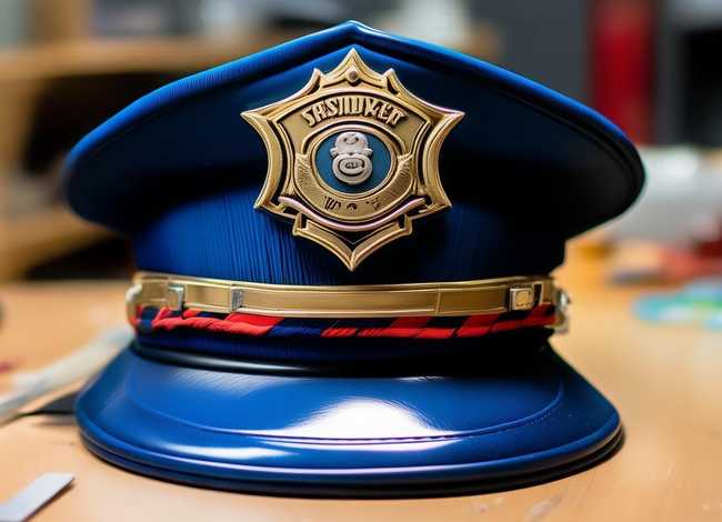 儿童警察帽,儿童警察帽子手工做法 儿童警察帽,儿童警察帽子手工做法