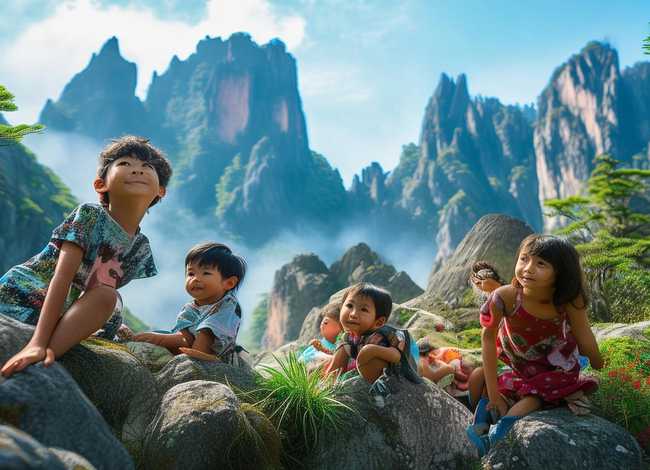 黄山儿童故事书 - 儿童 黄山 黄山儿童故事书 - 儿童 黄山