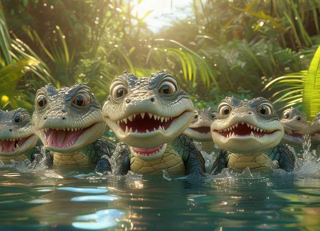 鳄鱼的儿童故事,鳄鱼的幼儿故事 鳄鱼的儿童故事,鳄鱼的幼儿故事