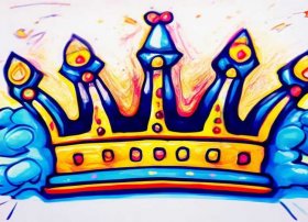 儿童图画 王冠；儿童图画 王冠怎么画