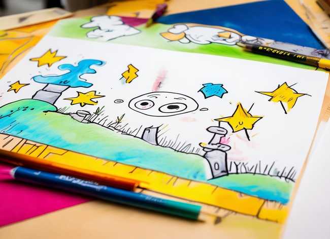 小学生讲故事的简笔画、小学生讲故事的简笔画怎么画