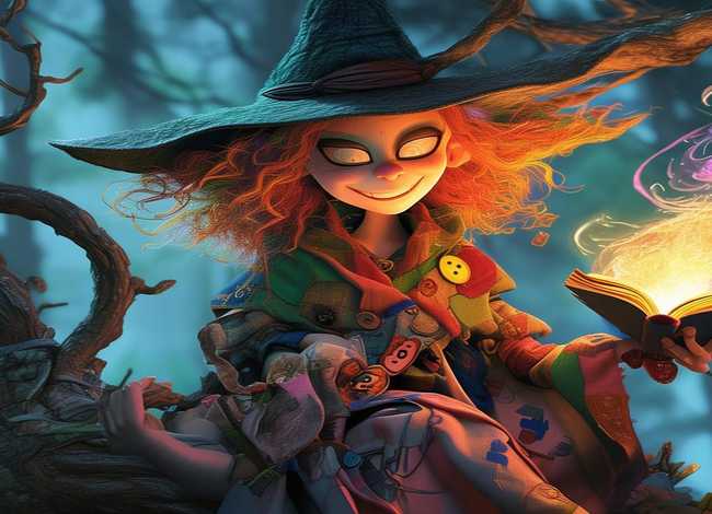 儿童恶女故事,恶女巫的故事 儿童恶女故事,恶女巫的故事