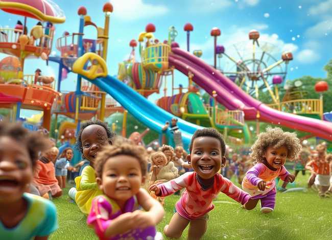 儿童故事乐园游戏，关于游乐园的幼儿故事