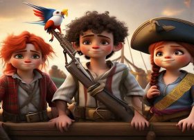 三个小海盗是谁（三个小海盗是谁扮演的）