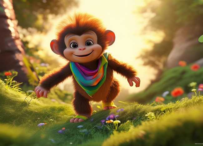 3-6岁儿童睡前故事小猴子下山 幼儿睡前故事视频大全小猴子下山