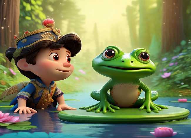 青蛙王子儿童故事漫画;儿童动画故事青蛙王子 青蛙王子儿童故事漫画;儿童动画故事青蛙王子
