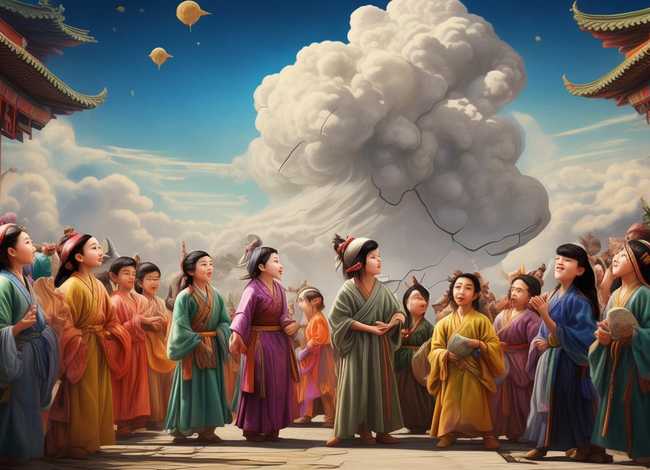 女娲补天儿童故事表演（女娲补天讲故事表演）