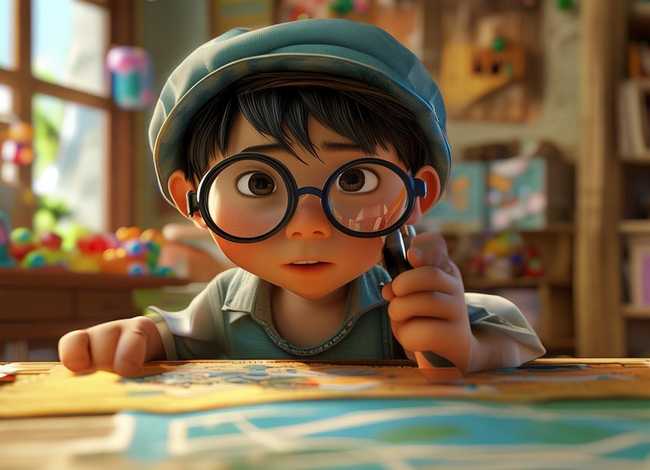 儿童故事神探小波；神探艾小波的故事