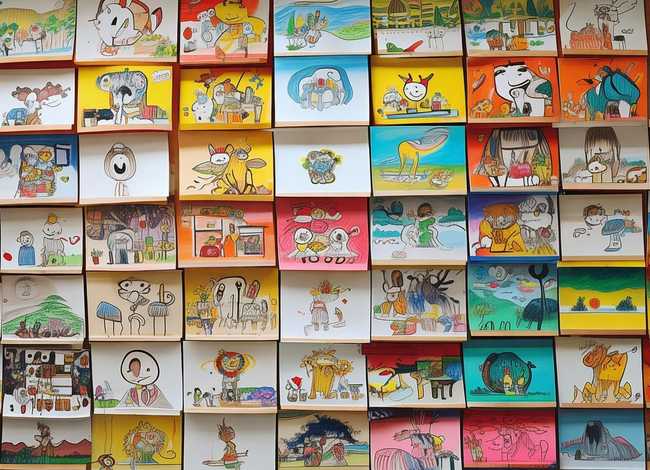 儿童画作品图片故事 儿童画作品图片大全 简笔画