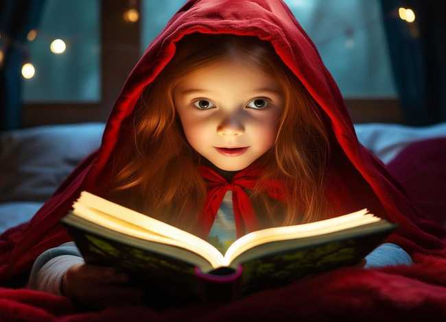 小红帽儿童故事睡前完整故事 - 小红帽的故事 睡前故事,在线