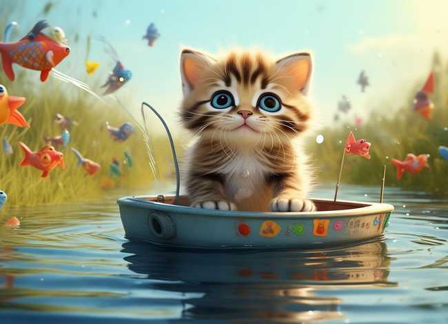 儿童童话故事连续播放 - 儿童童话故事连续播放小猫钓鱼