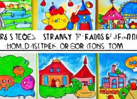 自制绘本故事范本图片简单易画；自制绘本故事范本图片简单易画大全