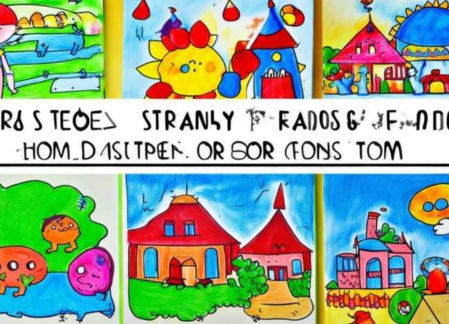 自制绘本故事范本图片简单易画；自制绘本故事范本图片简单易画大全