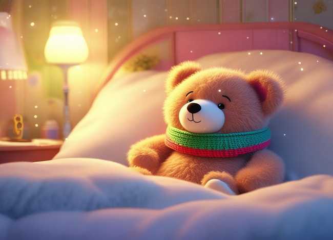 3岁儿童故事睡前故事小熊的围巾，小熊的睡前故事简单