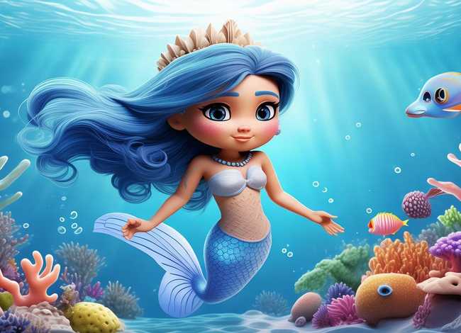 儿童美人鱼故事6-12岁 美人鱼少儿故事