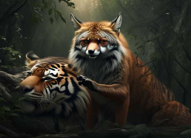 讲故事狐假虎威的故事(讲故事狐假虎威的故事内容) 讲故事狐假虎威的故事(讲故事狐假虎威的故事内容)