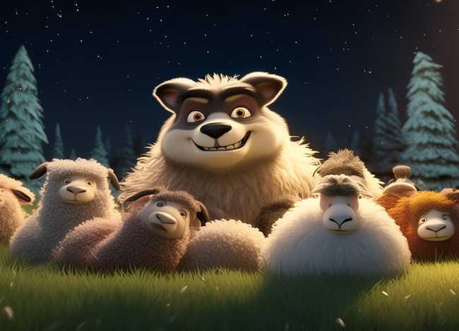 儿童睡前故事7只小羊 睡前小故事七只小羊和狼的故事