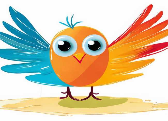 鸟儿童画图片 鸟儿童画图片简单