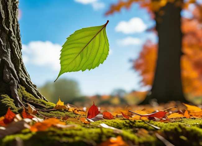 儿童故事一片叶子落下来（一片叶子落下来的故事在线听）